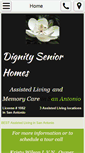 Mobile Screenshot of dignityseniorhomes.com